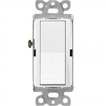 Lutron Electronics SC-1PS-SW - SATIN COLOR 1-POLE SWITCH SNOW