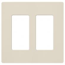 Lutron Electronics SC-2-PM - SATIN WALLPLATE 2G PM