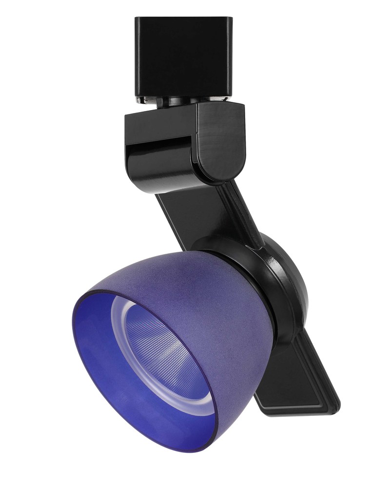 6" Height Metal and Plc Track Head in Black