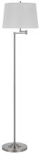 CAL Lighting BO-3198FL-BS - 150W 3 way Colton double swing arm floor lamp