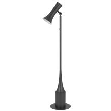 CAL Lighting BO-3248FL - Trumpette E26 socket based with LED 10W metal floor lamp with adjustable metal shade
