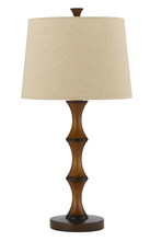 CAL Lighting BO-2039TB - 150W 3Way Resin Bamboo Table Lamp