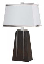 CAL Lighting BO-2102TB - 150W 3 Way Pyramid Resin Table Lamp