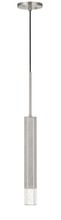 CAL Lighting FX-3723-1P-BS - Troy integrated LED Dimmable Hexagonaluminum Casted 1 Light Pendant With Glass Diffuser