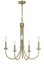 CAL Lighting FX-3736-5 - 60W X 5 Spiez Metal Chandelier