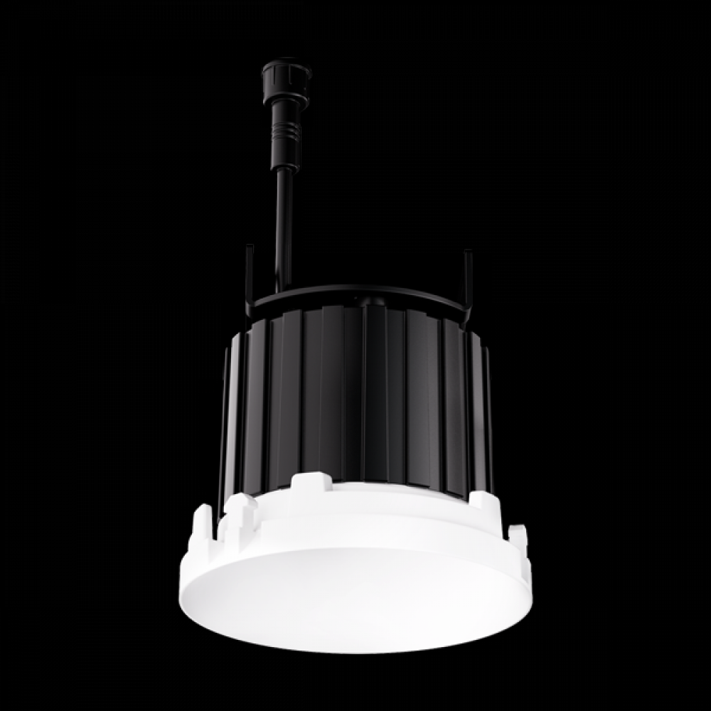 1" ARC DWNLT TRMLS WHT RND RFLCTR 38° 40K