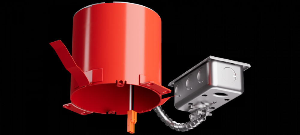 4" RMDL FIRE CAN IC AT W JBOX