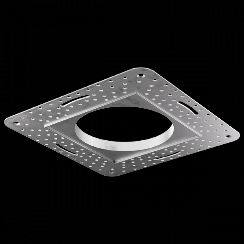 3" SQR KOTO FLUSH MOUNT SPACKLE FRM