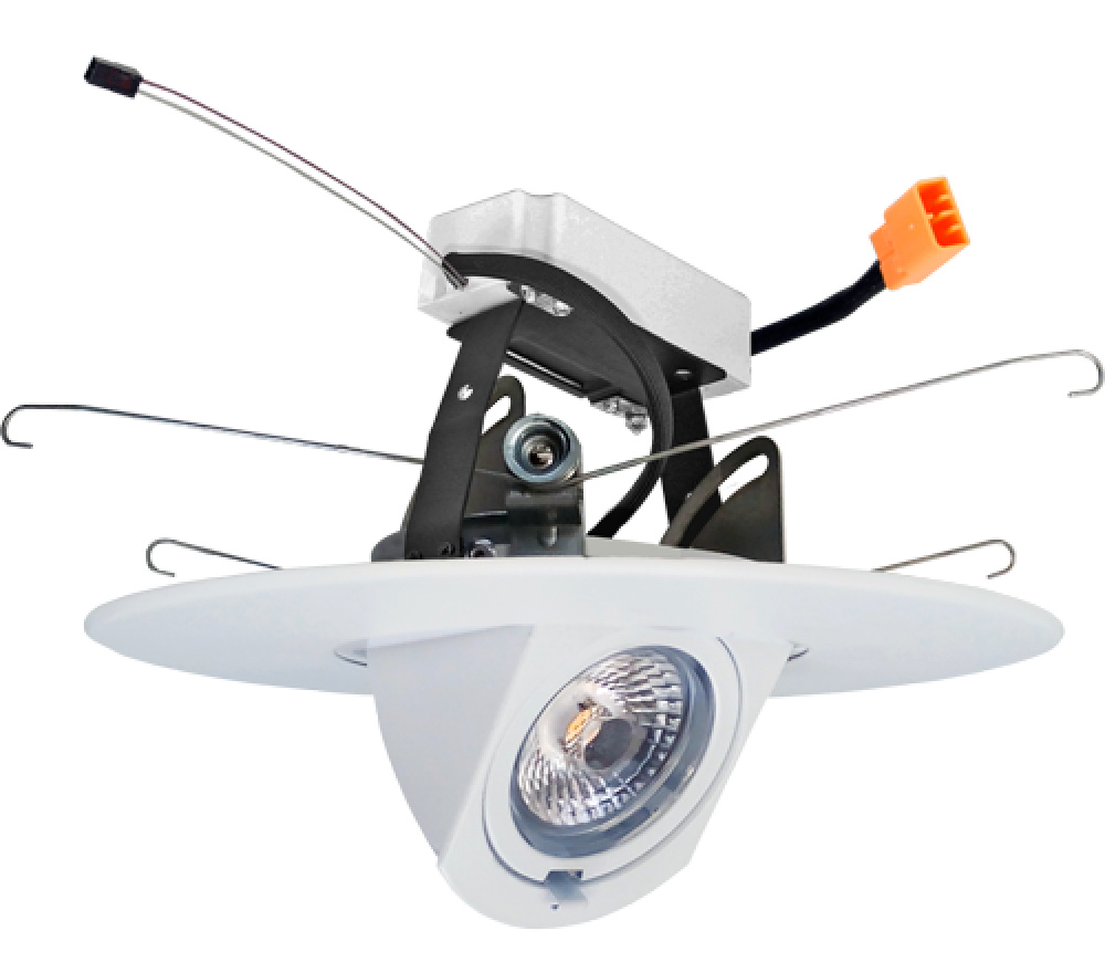 6" LED ADJSTBL TRIM 0-90DEG 0-10V DIM