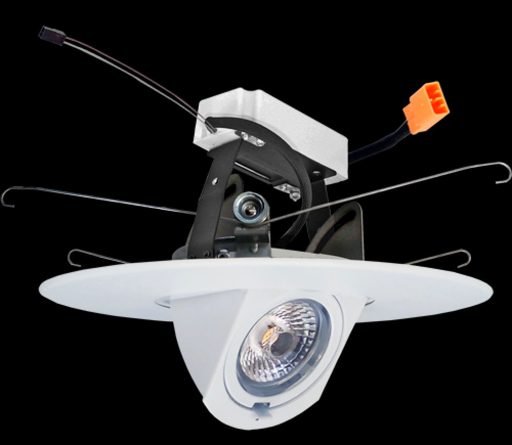 6" LED ADJSTBL TRIM 0-90DEG 0-10V DIM