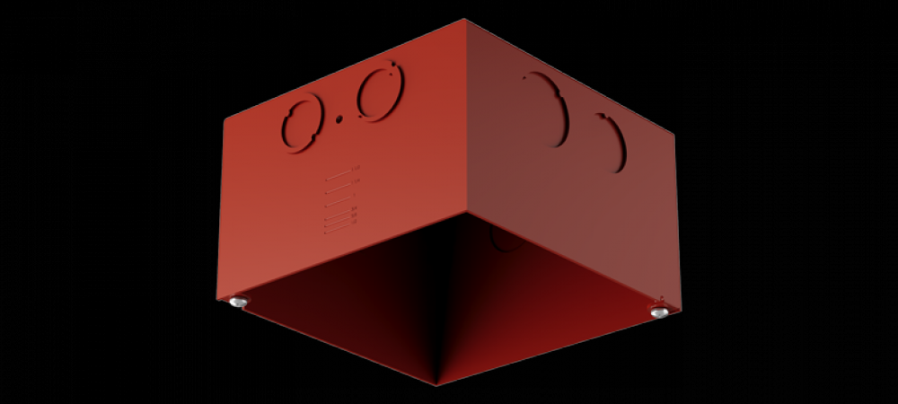 JNCTN BOX 4x4x2 FOR 2HR FIRE RATED CILNG