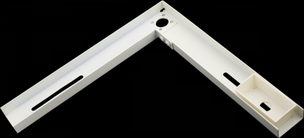 CORNER CHANNEL FOR SUSPENDED TRACK