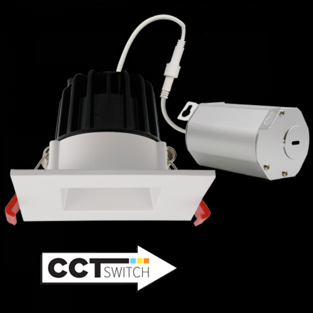 2" SQR LED RFLCTR 550LM 120V 5CCT