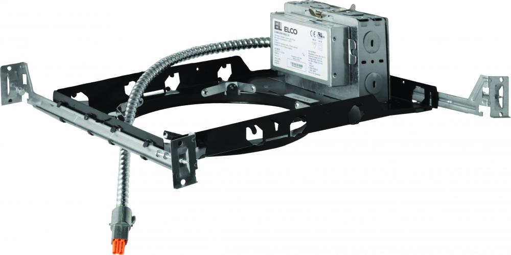 8" LED HSNG W/PLSTR FRM 120/277V 2000LMN