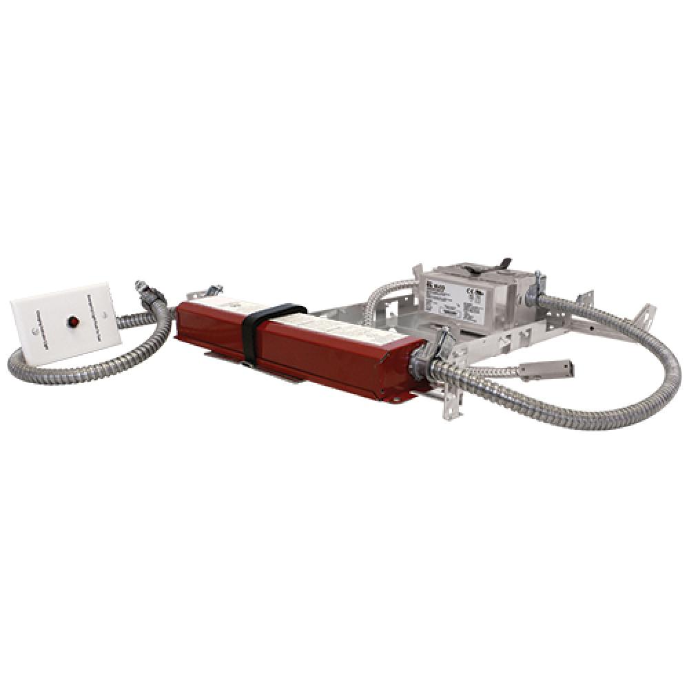 5" LED SQR HSNG 2000LM 120/277V W/BTRY BU