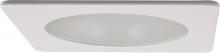 Elco Lighting EL2313W - 3" SQR TRIM W/CLEAR LENS