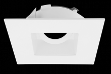 Elco Lighting ELK4759WW - 4" FLEXA ALL WHT ADJSTBL SQR RFLCTR KOTO