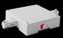 Elco Lighting EP841W-3A - INLINE TRK CRNT LMTR SNGL CRCT 3AMP