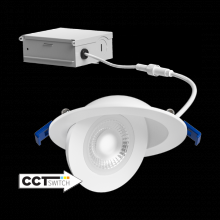 Elco Lighting ERT416CT5B - 4" LED ADJSTBL EYEBALL 840LMN 5CCT