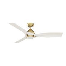 Casablanca Fan Company 53467 - Casablanca 54 inch Elise ENERGY STAR® Alturas Gold Damp Rated Ceiling Fan with LED LT Kit