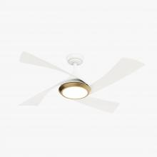 Casablanca Fan Company 52847 - Casablanca 52 inch Vespucci ENERGY STAR® Fresh White Damp Rated Ceiling Fan with LED LT Kit