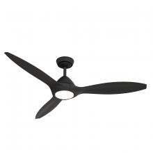 Casablanca Fan Company 52856 - Casablanca 56 inch Surea ENERGY STAR® Matte Black Damp Rated Ceiling Fan with LED LT Kit