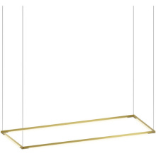 Koncept Inc ZBP-36-R-SW-GLD-CNP - Z-Bar Pendant Medium Rectangle, Gold (12"/36" light bars)