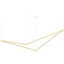 Koncept Inc ZBP-48-B-SW-GLD-RTM - Z-Bar Pendant Extra Large Bird, Gold, 92" x 29.3" x 17.4"