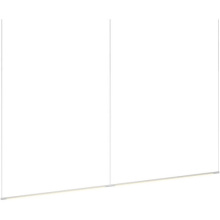 Koncept Inc ZBP-72-L-SW-SIL-CNP - Z-Bar Pendant Linear, Silver (2 x 36" light bar)