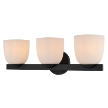 Vaxcel International W0563 - Bosworth 22-in. W 3 Light Vanity Matte Black