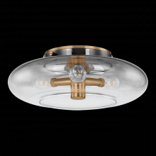 Troy C2915-PBR - GUNNER FLUSH MOUNT