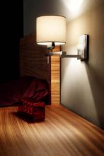 Estiluz B18850850802 - B1885 NICKEL/LINEN SHADE (BERILIO)