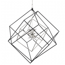 Hudson Valley 1255-PN/BK - Roundout Chandelier