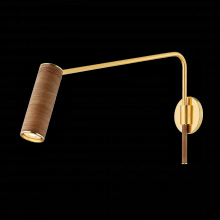 Hudson Valley 2117-AGB - NARRAGANSETT Wall Sconce