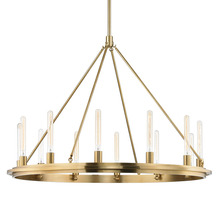 Hudson Valley 2745-AGB - Chambers Chandelier