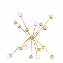 Hudson Valley 2851-AGB - Saratoga Chandelier