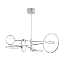 Hudson Valley 4106-PN - Saturn Chandelier