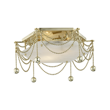 Hudson Valley 5217-AGB - 3 LIGHT FLUSH MOUNT