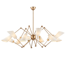 Hudson Valley 5312-AGB - Buckingham Chandelier