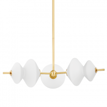 Hudson Valley 7403-AGB - Barrow Chandelier