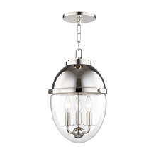 Hudson Valley 9511-PN - 3 LIGHT PENDANT