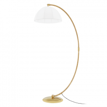 Hudson Valley L1668-AGB - Montague Floor Lamp