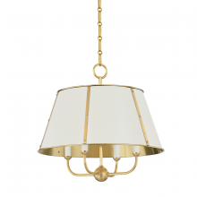 Hudson Valley MDS120-AGB/OW - Cambridge Chandelier