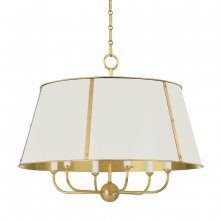 Hudson Valley MDS121-AGB/OW - Cambridge Chandelier