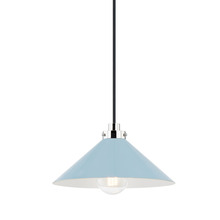 Hudson Valley MDS1401-PN/BB - CLIVEDON Pendant