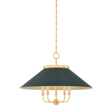 Hudson Valley MDS1403-AGB/SSG - Clivedon Chandelier