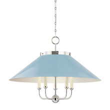 Hudson Valley MDS1403-PN/BB - CLIVEDON Chandelier