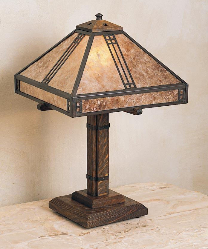 12" prairie table lamp