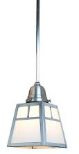 Arroyo Craftsman ASH-1TWO-MB - a-line shade one light stem mount pendant with t-bar overlay