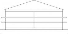 Arroyo Craftsman BEC-15WO-BZ - 15" bexley column mount
